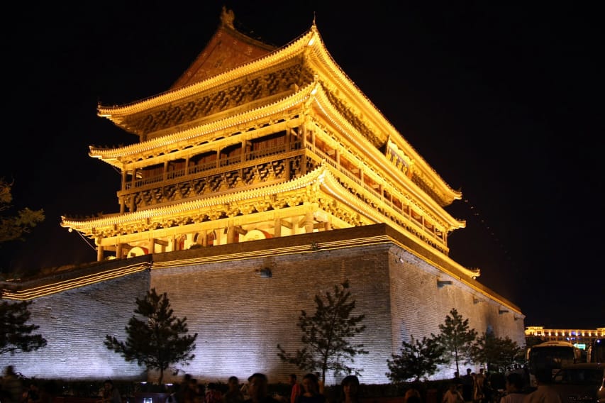 古建筑亮化工程 古建筑亮化工程